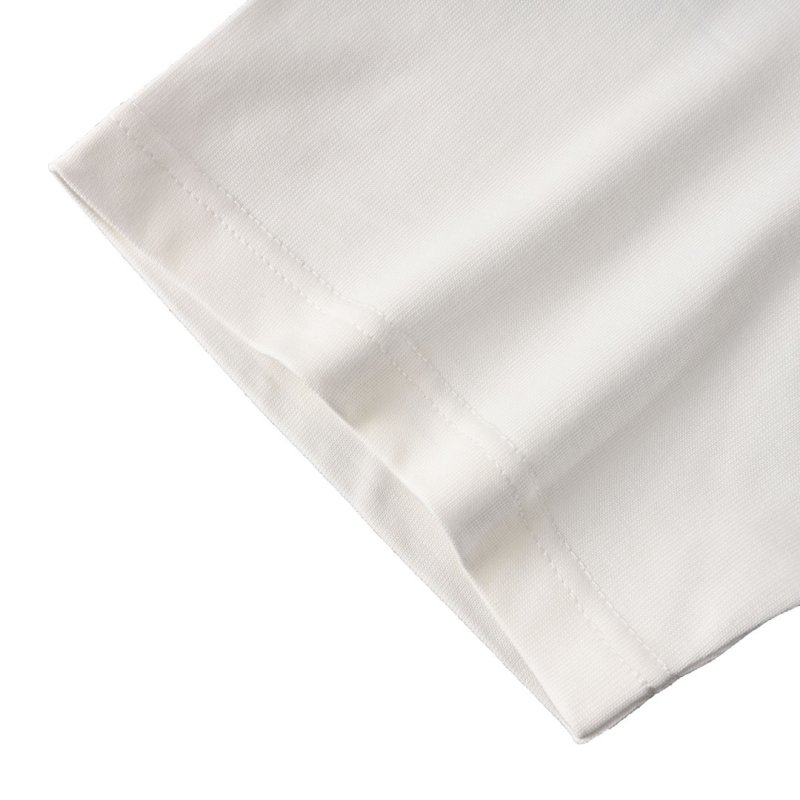 Cream Oversized T-Shirt with Black Pocket Detail view