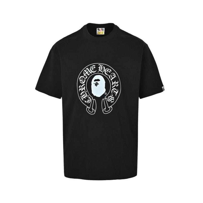 White Graphic Logo Short Sleeve T-Shirt view