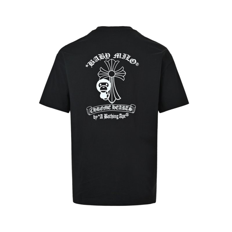White Graphic Logo Short Sleeve T-Shirt view