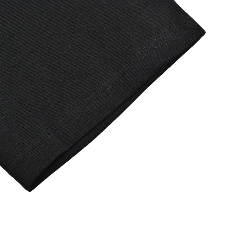 HoodBrand Lightning Graphic Black T-Shirt view