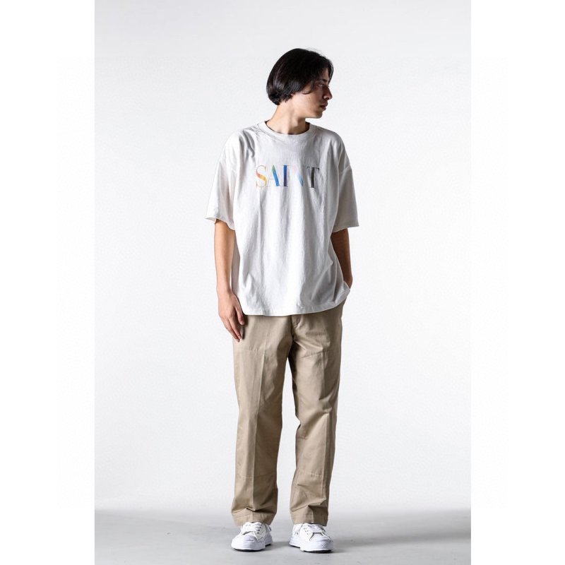Colorful Logo Graphic White T-Shirt view