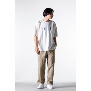 Colorful Logo Graphic White T-Shirt view 4