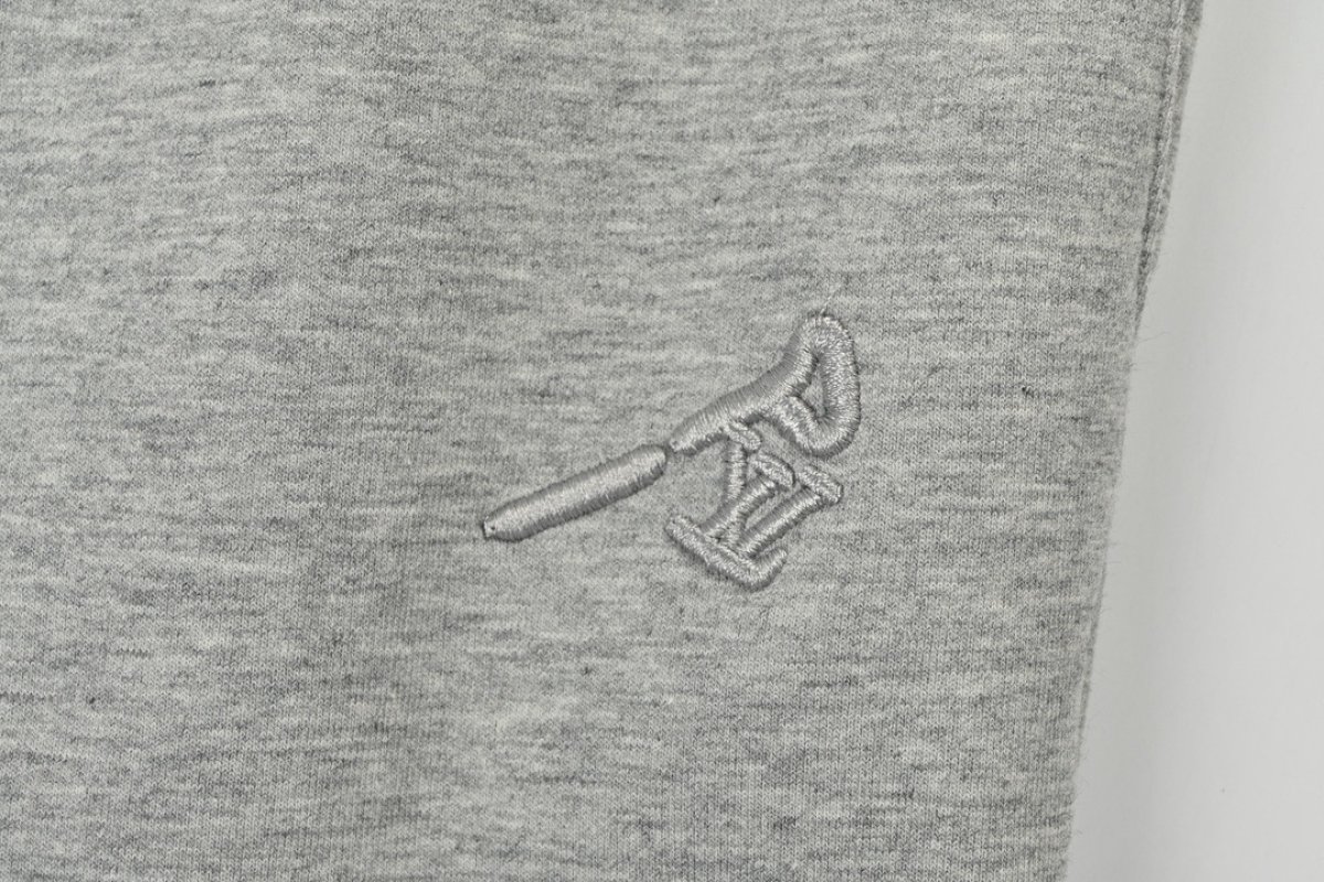 Essentials Fear of God Oatmeal Fleece Sweatpants view