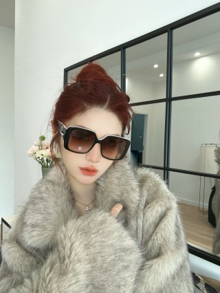 Chanel 6069 Black Square Sunglasses