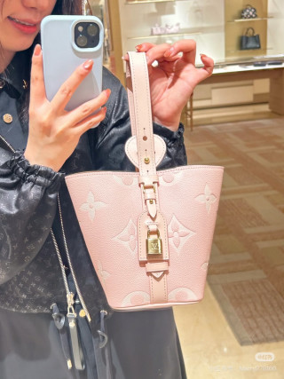 Louis Vuitton BB Bucket Bag Pink view 2