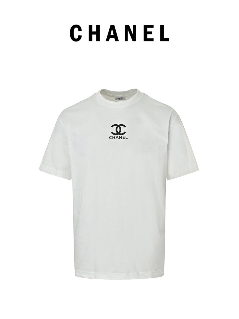 Chanel Logo White T-Shirt view