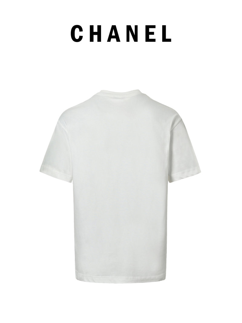 Chanel Logo White T-Shirt view