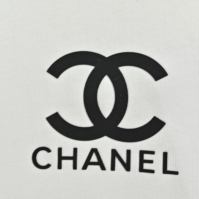Chanel Logo White T-Shirt view