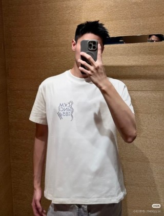 White Graphic Print Short Sleeve T-Shirt view 5