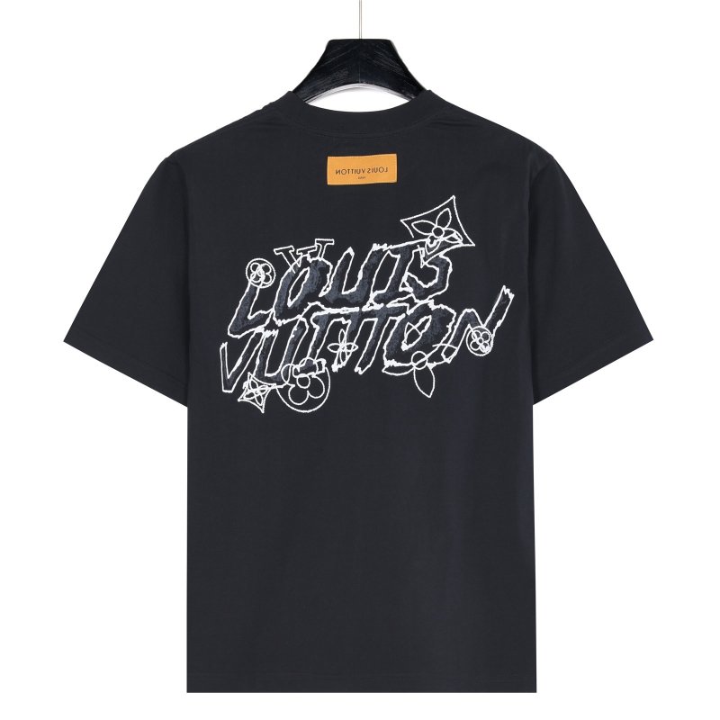 Louis Vuitton LV Monogram Black T-Shirt view