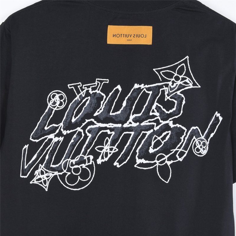 Louis Vuitton LV Monogram Black T-Shirt view