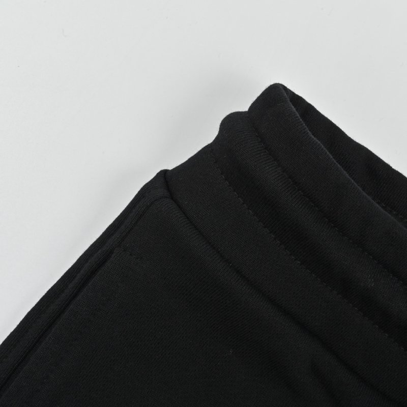 Burberry Black Jogger Pants with EKD Emblem view