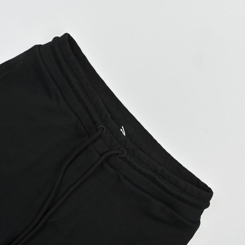 Burberry Black Jogger Pants with EKD Emblem view