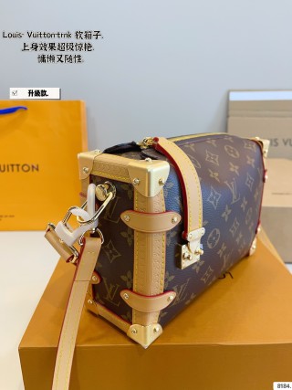 Louis Vuitton Trunk Soft Box Bag Monogram Canvas view 3