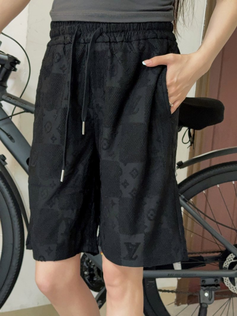 Louis Vuitton Monogram Black Bermuda Shorts