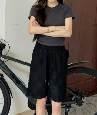 Louis Vuitton Monogram Black Bermuda Shorts view 3