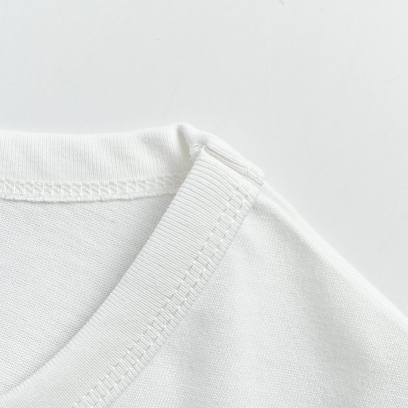 White Oversized Short Sleeve T-Shirt with Logo Print view