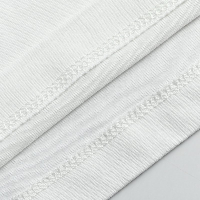 White Oversized Short Sleeve T-Shirt with Logo Print view