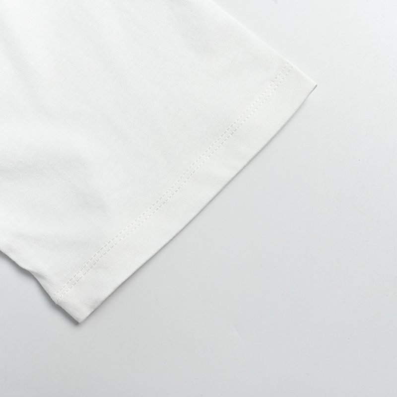 White Oversized Short Sleeve T-Shirt with Logo Print view
