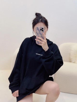 Balenciaga Black Oversized Hoodie view 3