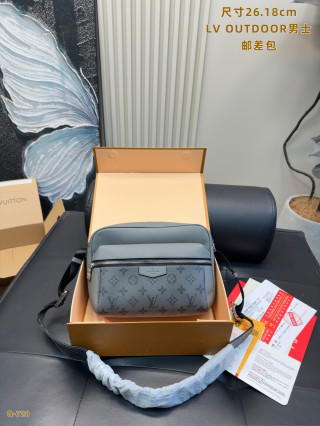 Louis Vuitton Outdoor Messenger Bag Grey