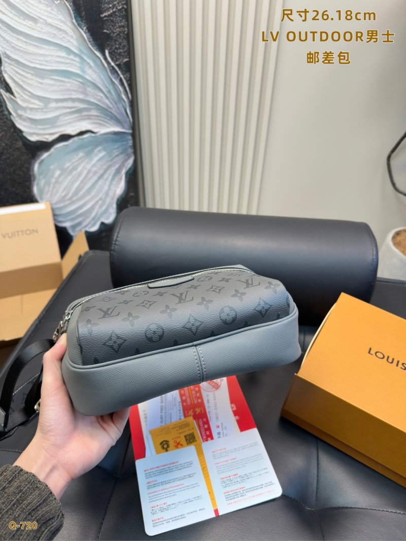 Louis Vuitton Outdoor Messenger Bag Grey view