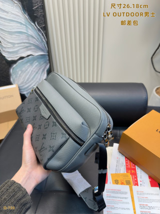 Louis Vuitton Outdoor Messenger Bag Grey view 8