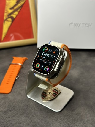 Apple Watch Ultra 2 49mm Smartwatch - Orange/Cream view 2
