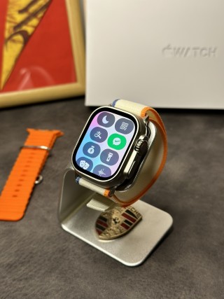 Apple Watch Ultra 2 49mm Smartwatch - Orange/Cream view 4