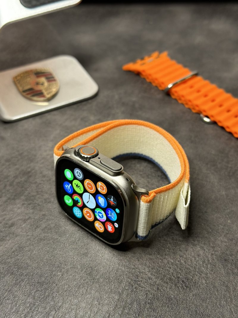 Apple Watch Ultra 2 49mm Smartwatch - Orange/Cream view