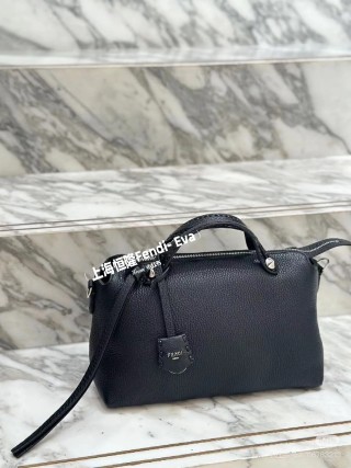Fendi Peekaboo Beige Leather Tote Bag view 3