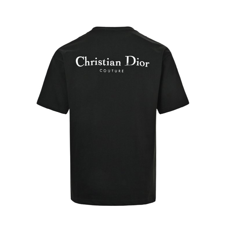 Black Graphic T-Shirt with Embroidered Camel Design view
