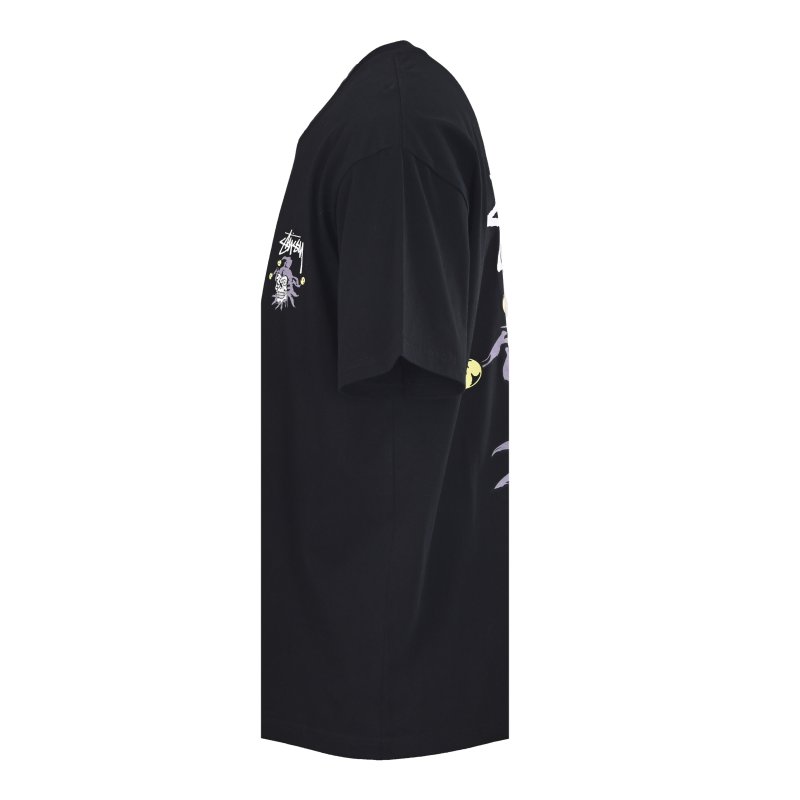 Stüssy Black Skull Graphic Short Sleeve T-Shirt view