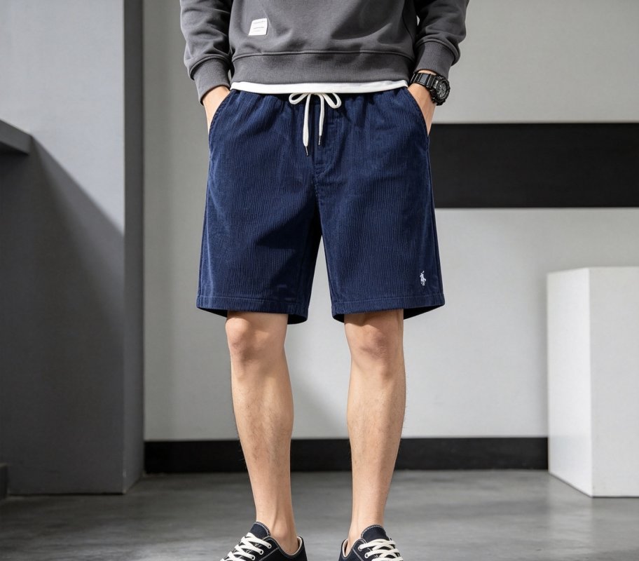 Polo Ralph Lauren Navy Corduroy Shorts