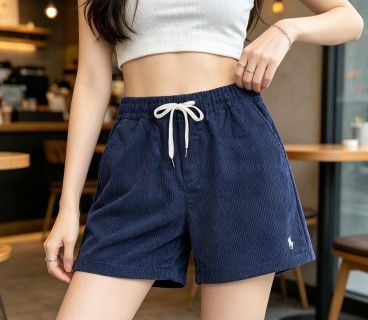 Polo Ralph Lauren Navy Corduroy Shorts view 6