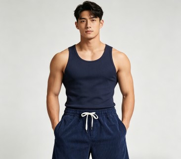 Polo Ralph Lauren Navy Corduroy Shorts view 9