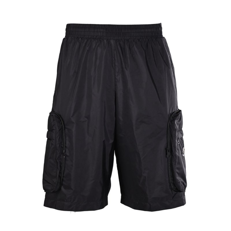 Moncler Navy Collaborative Nylon Cargo Shorts view
