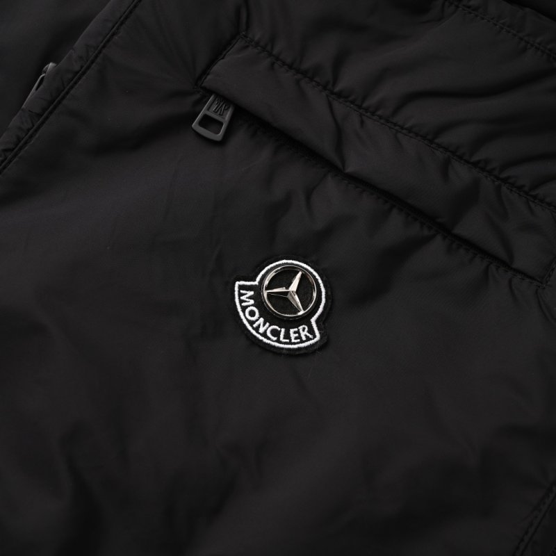 Moncler Navy Collaborative Nylon Cargo Shorts view