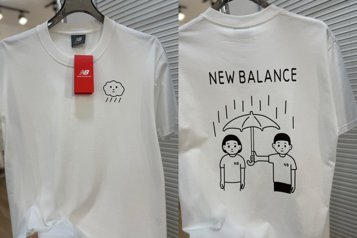 New Balance Pink Graphic Print T-Shirt