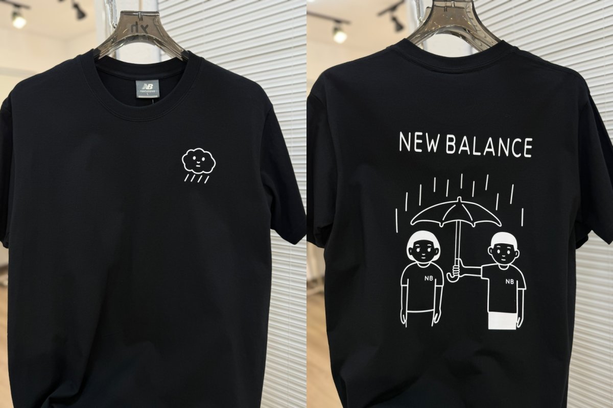 New Balance Pink Graphic Print T-Shirt view
