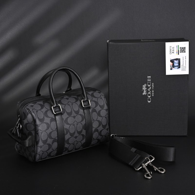 Coach Venturer Duffle 27 Classic Monogram Canvas Boston Bag