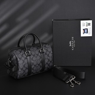 Coach Venturer Duffle 27 Classic Monogram Canvas Boston Bag