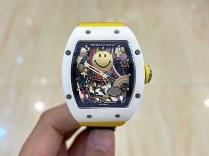 Richard Mille RM 88 Smiley V2 Automatic Tourbillon White & Yellow