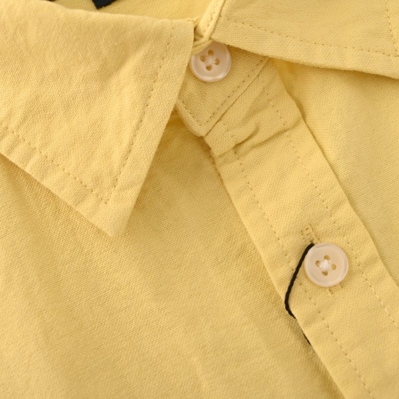 Ralph Lauren Yellow Sleeveless Button-Up Shirt view