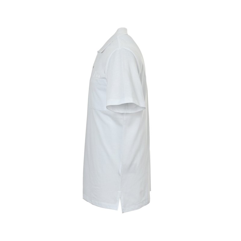 Classic White Short Sleeve Polo Shirt view