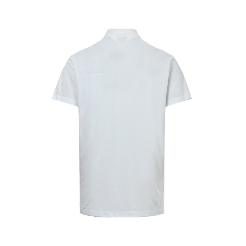 Classic White Short Sleeve Polo Shirt view
