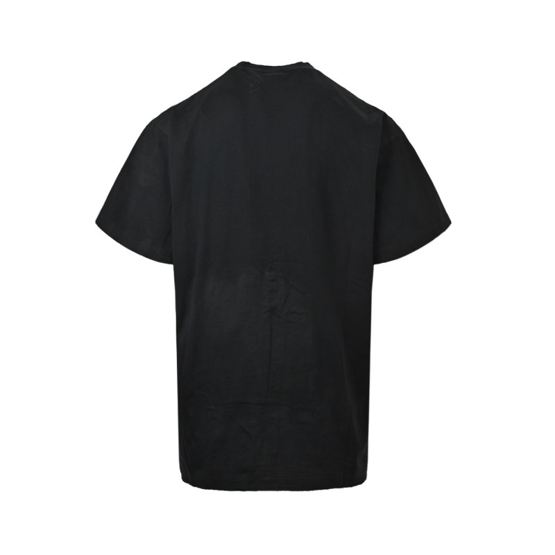 Black Oversized Graphic Logo T-Shirt view