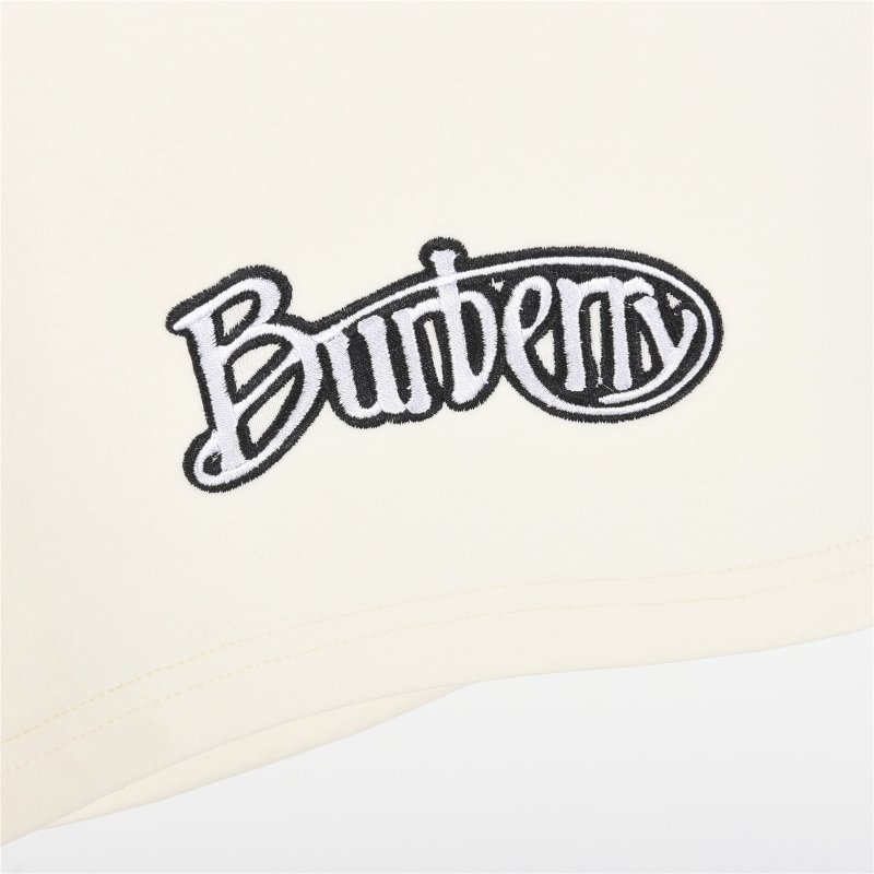 Burberry Cream Logo Shorts view