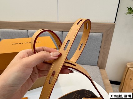 Louis Vuitton Round Monogram Canvas Shoulder Bag view 3