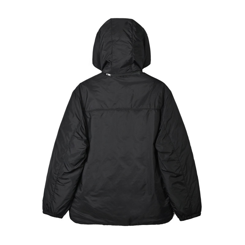 Prada Black Nylon Down Jacket view